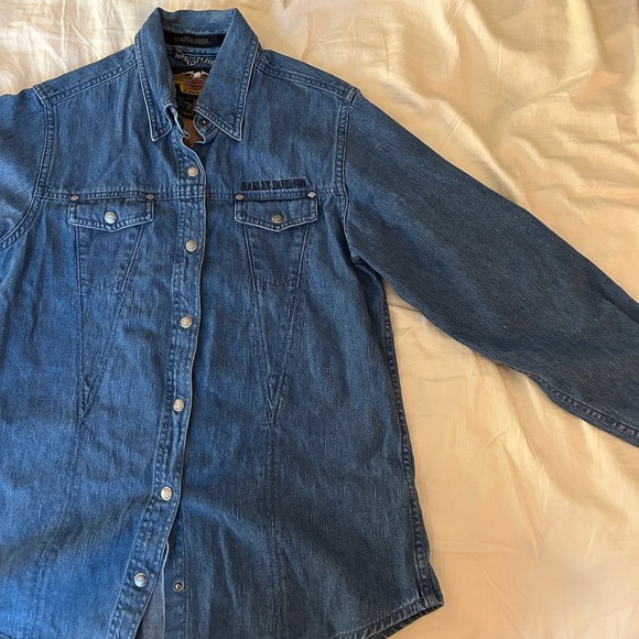 Harley Davidson Button Up - Picture 2 of 3